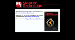 Desktop Screenshot of mastertechmag.com