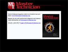 Tablet Screenshot of mastertechmag.com